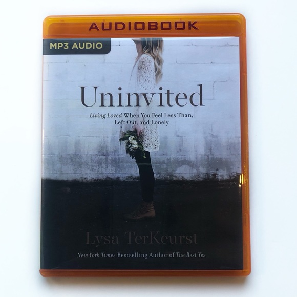 Uninvited by Lysa TerKeurst mp3 Audio book - Picture 1 of 3